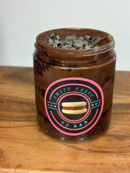 Choco fudge cake Jar